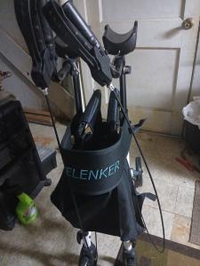 Deluxe OEM ELENKER Heavy Duty Rollator Walker Stand Up Medical Aid Wheelchair US