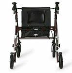 Rollator Walker 500 Pound Capacity Extra Wide Bariatric Heavy Duty Foldable New