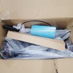 Elenker All-Terrain 10" Wheel Rollator w/ Padded Seat & Backrest, 300 lb Capacit