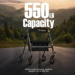 Helavo Heavy Duty Ultra-Light Bariatric Walker