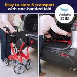 Drive Medical Nitro Duet Rollator and Transport Chair