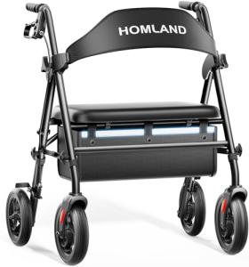 Heavy Duty Carbon Ultralight Rollator for Seniors