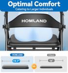 Heavy Duty Carbon Ultralight Rollator for Seniors