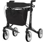 Lightweight Carbon Fiber Rollator Walker for Seniors
