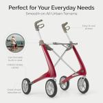 World's Lightest Carbon Rollator - Only 10.6 lbs