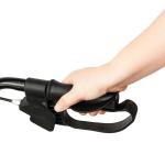 Medical Heavy Duty Bariatric Rollator Rolling Walker with Large Padded Seat, Red