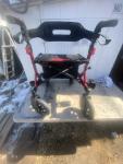 Rollator Walker for Seniors, Lightweight Foldable All Terrain Rolling Walker wit