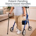 Vive Bariatric Upright Walker for Tall Seniors