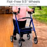 Vive Bariatric Upright Walker for Tall Seniors