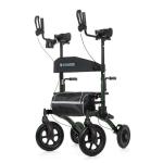 ELENKER ALL-TERRAIN UPRIGHT ROLLATOR WALKER, STAND UP ROLLING - Scratch & Dent