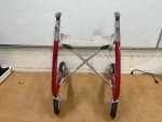 byACRE Ultralight Carbon Rollator Walker - Red