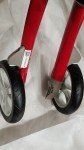 byACRE Ultralight Carbon Rollator - Strawberry Red