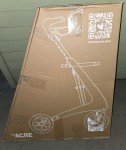 Carbon Ultralight Red Rollator Walker with Bag