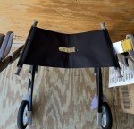 byACRE Carbon Ultralight Rollator Walker - Black