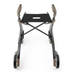 byACRE Carbon Ultralight Rollator Walker - Black