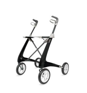 byACRE Carbon Ultralight Rollator Walker with Bag