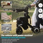 Sinceborn 3-in-1 Ultralight Rollator and Wheelchair