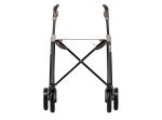 byACRE Carbon Ultralight Rollator Walker with Organizer Bag,Regular Track, Black