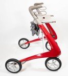 byACRE Carbon Ultralight Rollator Walker – Red