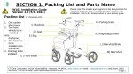 Carbon Fiber Foldable Rollator Walker Model W102 New Feature! with Upper Armrest