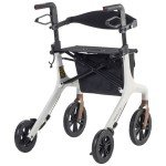 Drive Medical AeroWalk Ultralite Rollator - White