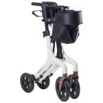 Drive Medical AeroWalk Ultralite Rollator - White