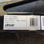 Drive Medical RTL10266CF Nitro Elite CF Foldable Rollator Walker w/ Seat, Black