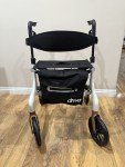 Drive Medical AeroWalk Ultralite Rollator - White