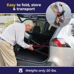 Drive Medical 10257RD-1 4 Wheel Rollator Walker With Seat