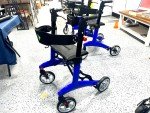 Carbon Ultralight Rollator with Electric Brake
