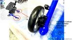 Carbon Ultralight Rollator with Electric Brake