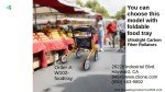 Carbon Ultralight Rollator with Electric Brake