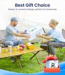 VOCIC Z21 Ultralight Rollator Walker with Seat