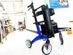 Carbon Ultralight Rollator with Foldable Tray