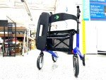 Carbon Ultralight Rollator with Foldable Tray