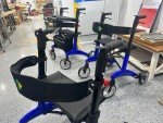Carbon Ultralight Rollator with Electric Brake