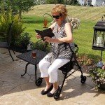 Carbon Fiber Rollator Walker for Easy Mobility