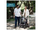 Elenker 2-in-1 Ultralight Rollator & Transport Chair