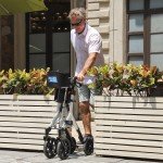 Lightweight Silver Rollator Walker for Seniors