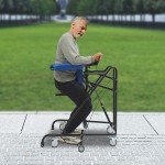 Adjustable Carbon Ultralight Freestanding Walker for Adults