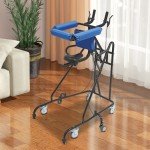 Adjustable Carbon Ultralight Freestanding Walker for Adults