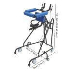 Adjustable Carbon Ultralight Freestanding Walker for Adults