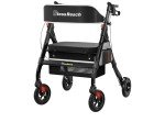 BlessReach Ultralight Rollator Walker with Backrest