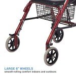 Lumex Walkabout Junior Rollator - Light & Compact