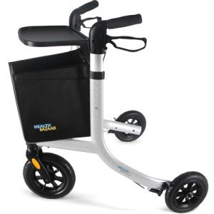 Lightweight 3-Wheel Rollator Walker for Seniors