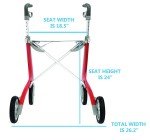 byACRE - Lightweight Wide Carbon Ultralight Rollator