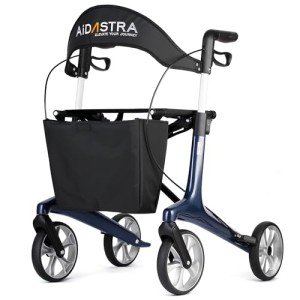 Lightweight Carbon Fiber Rollator Walker for Seniors