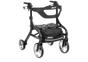 Drive Medical Nitro Ultralight Rollator Walker with Seat