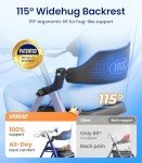VOCIC Ultralight Rollator Walker with Seat