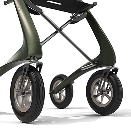 Lightweight Carbon Rollator with All Terrain Performance
